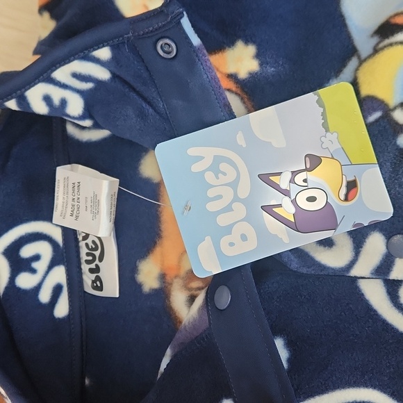 Bluey Adult Oversized Character Sweatshirt - Picture 2 of 4
